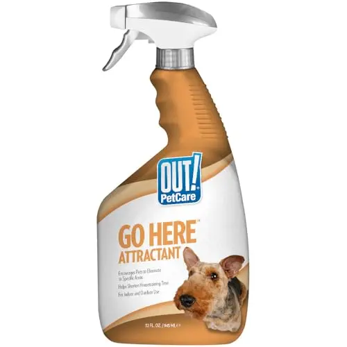 OUT! PetCare dog potty training spray bottle