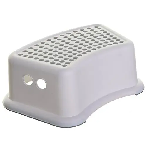 Dreambaby non-slip step stool with contoured design for potty training