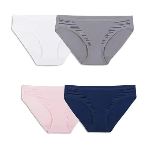 Fruit Of The Loom women's breathable bikini underwear pack