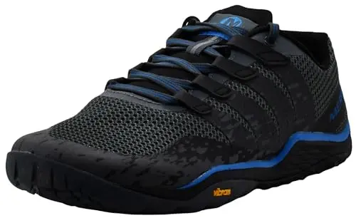 Merrell Trail Glove 5 minimalist running shoe on trail surface