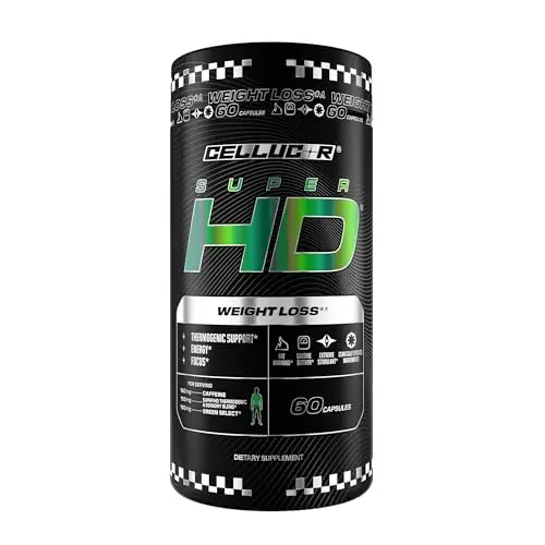 Cellucor SuperHD Thermogenic Fat Burner capsules bottle