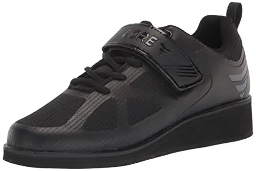 CORE weightlifting shoes with lace and strap closure system