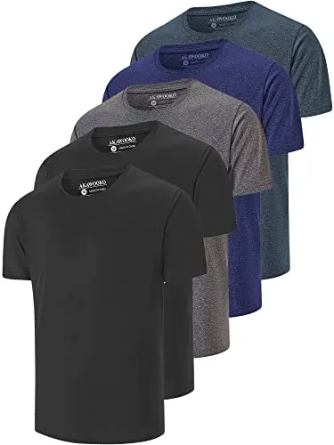 Alpha men's dry-fit athletic shirt in multiple colors