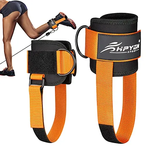 HPYGN ankle strap for cable machine glute exercises