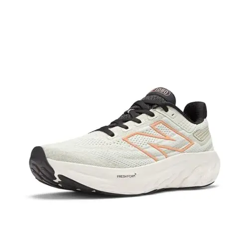 New Balance Women's W1080V13 Running Shoe in natural mint and copper