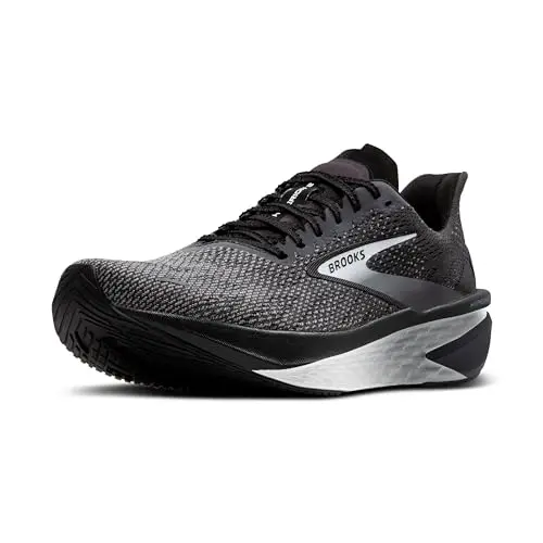 Brooks Hyperion 2 neutral running shoes in black and gray