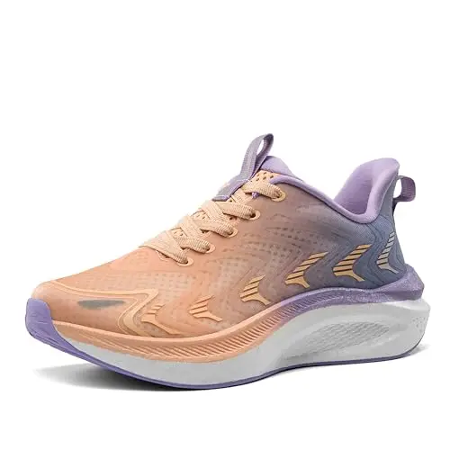 ALLSWIFIT women's running shoes with stability plate for gym workouts