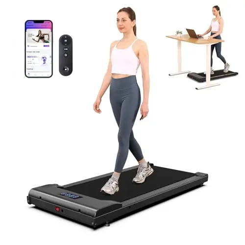 LICHICO under desk walking pad treadmill
