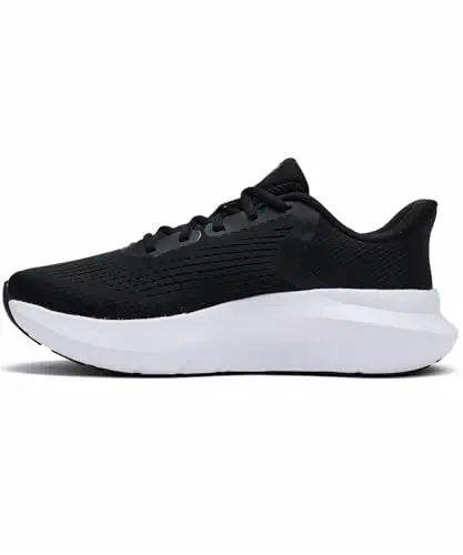Under Armour Charged Rogue 5 running shoes in black and white
