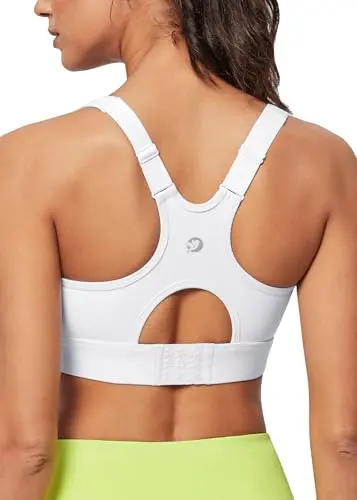 IUGA High Impact Sports Bra with sewn-in pads and adjustable straps