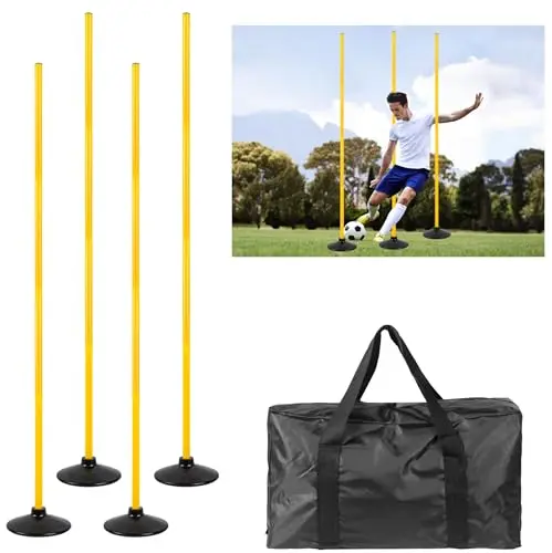 DESYERYAMIMI adjustable agility training poles