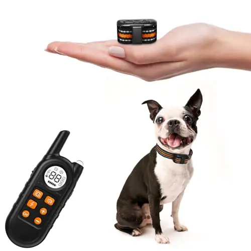 UbaNinva ultra-light dog training collar designed for small dogs and puppies