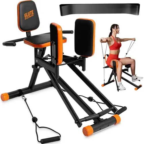 Glute Glow hip abductor machine for home glute workouts