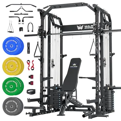 Major Fitness Drone2 Smith machine with pulley system