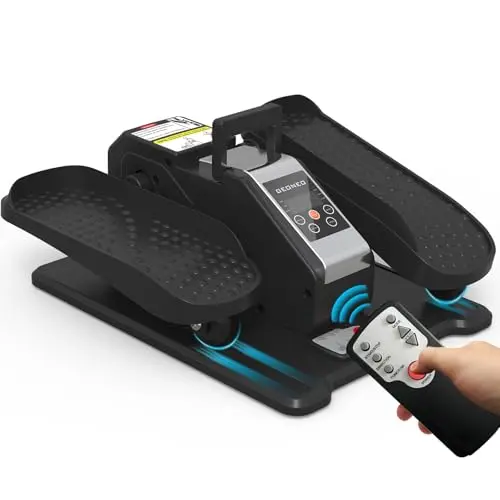 GEONEO silvery elliptical machine for seated exercise