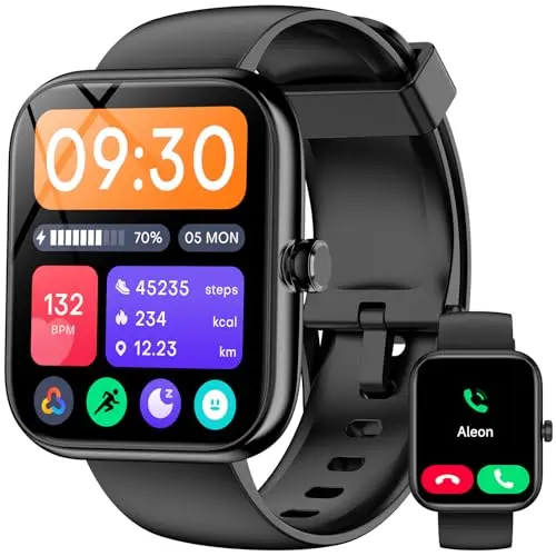 BOOOMIC smartwatch with Alexa integration and fitness tracking